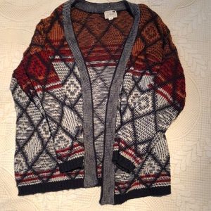 Patterned LA Hearts sweater